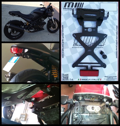 Porte plaques réglable - réglable, ducati