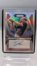 2024 Panini Prizm James Wood Prospects Signatures SILVER PRIZM AUTO - Nationals