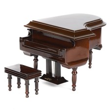 Miniature Piano Wooden Model
