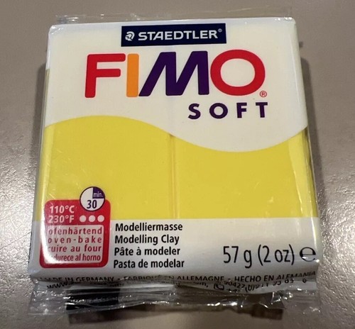 Fimo soft 10 - gr.57, 10-lemon