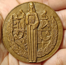 MEDAILLE BRONZE - SYNDICAT PROFESSIONNEL DU BATIMENT - ROUEN M. LEOGNANY
