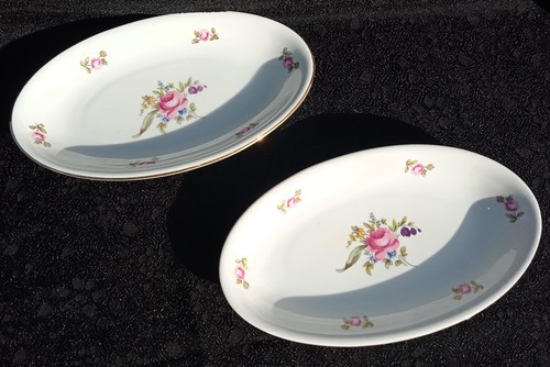 Beurriers porcelaine bohemia - porcelaine,