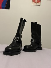 Bottes En Cuir Burberry