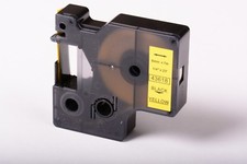 43618 Noir Sur Jaune Ruban