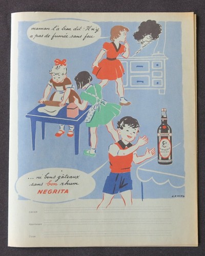 Protège cahier rhum negrita - protège,