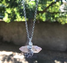 Tangerine Quartz Pendant And