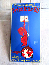 Plaque émaillée bombée