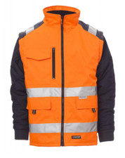 Parka haute visibilité orange