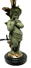 Lampe Angelot putti sur socle