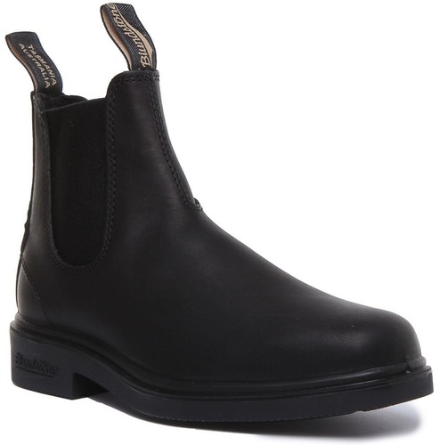 Bottes chelsea cuir pull on - bottes,