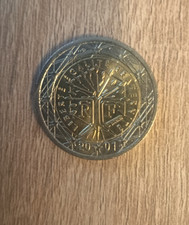 Très Rare Pièce 2 Euro 2001