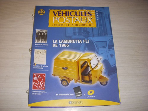 Vehicules postaux lambretta - vehicules,