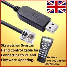 Skywatcher Synscan Hand Control Câble pour Connexion PC Et Firmware Mise à Jour