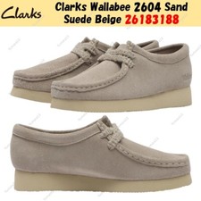 Clarks Wallabee 2604 Sand Suede Beige 26183188