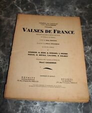 Valses de France - Théatre du Chatelet - fantaisie musicale a grand spectacle