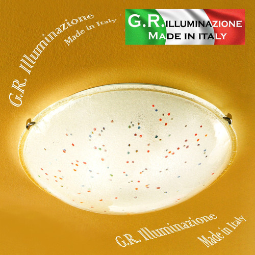 Plafonnier moderne verre - plafonnier, en
