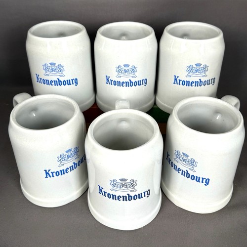 Lot chopes kronenbourg grès - 6,