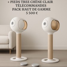 Devialet Phantom gold i 108 db X2 + pieds + télécommande