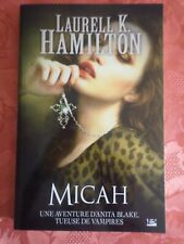 Livre Anita Blake, Tome 13 ; Micah, de L. K. Hamilton, Bragelonne 2011 TBE