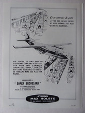 5/1960 PUB AVIONS MAX HOLSTE