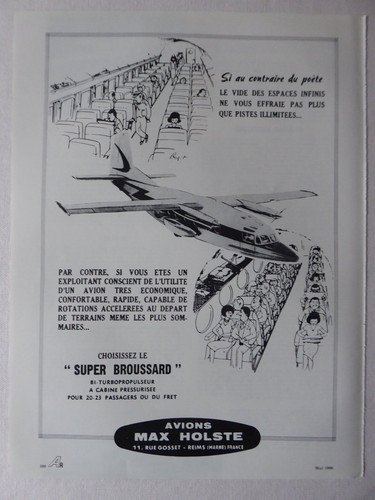 1960 pub avions max - pub, holste