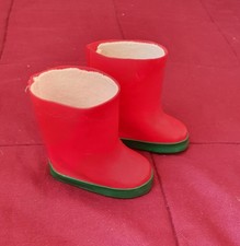 botte de pluie  corolle rouge