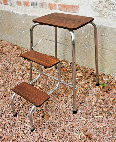 Tabouret escabeau marches en - escabeau, 2