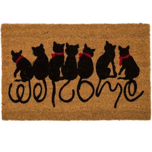 Paillasson welcome chats cm - 60,