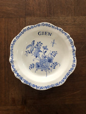 CENDRIER, VIDE-POCHE EN FAÏENCE DE GIEN " GIEN "