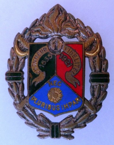 Rec émail insigne - 1°,