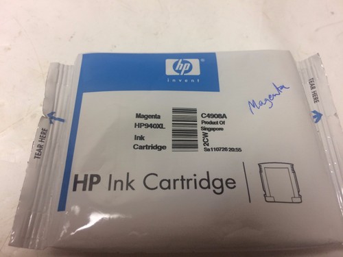 Genuine 940xl magenta ink - genuine,