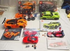 LEGO , Lot de 6 Sets de Voitures, 42165,42138,42135,42093,76916,76895