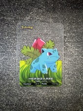 CARTE POKÉMON LAMINCARDS / TRANSPARENTE - #002 HERBIZARRE