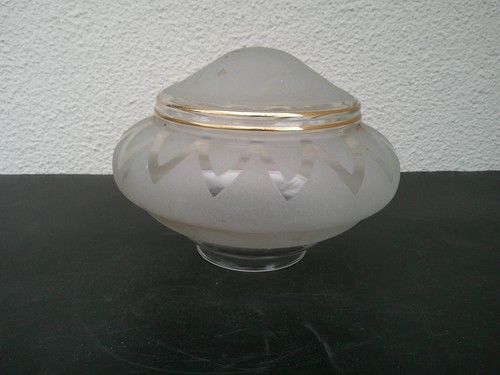Globe pour lustre verre - pour, fin