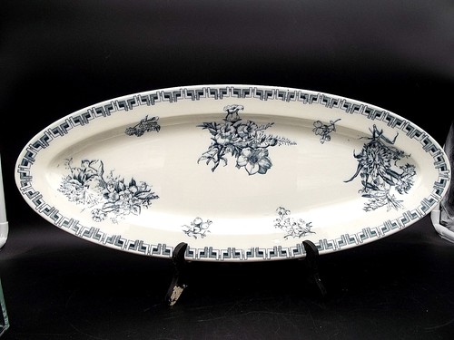 Sarreguemines tres beau plat - beau, a