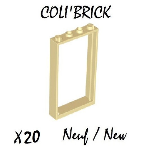 Lego 60596 20x cadre - cadre, porte