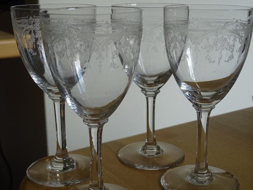 Saint louis anciens verres a - 4,