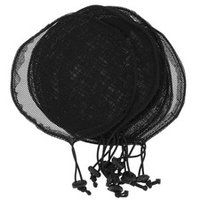 8pcs Wig Net Mesh Mesh Teavage Hair Net Elastic Elastic Stretchy Wig Pergée