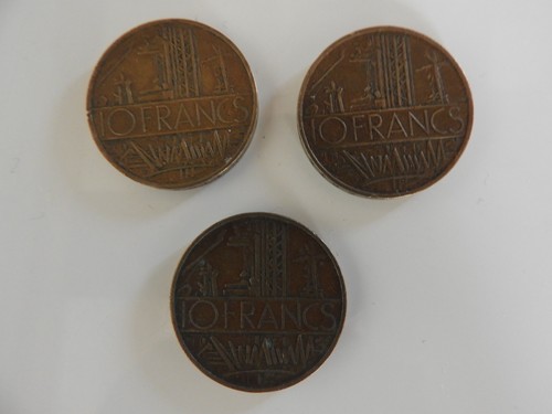 Francs mathieu 1975 tranche - mathieu,