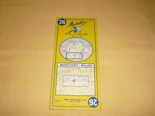 Michelin carte routière - routière, et