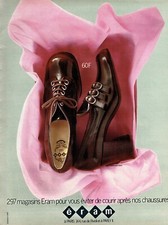  publicité Advertising 0422 1971  chaussures femme Eram