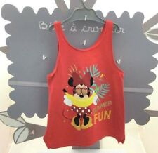 Disney haut rouge orangé à