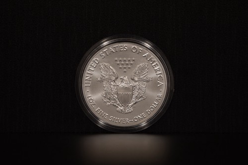 American silver eagle once - american,