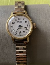 montre femme vintage YEMA mécanique et en excellent état
