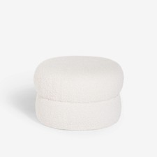 Pouf repose-pied pour salon en