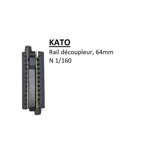 Rail découpleur magnétique