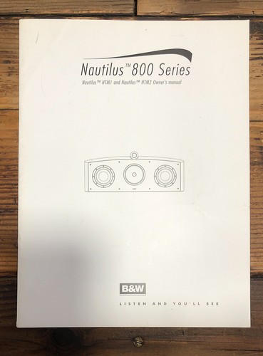 Bowers wilkins nautilus - b&w,