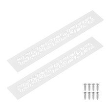 2Pcs Grilles Alu