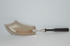 -SUPERBE PELLE A POISSON ARGENT XIXe poinçon révolutionnaire BLASON Couronne