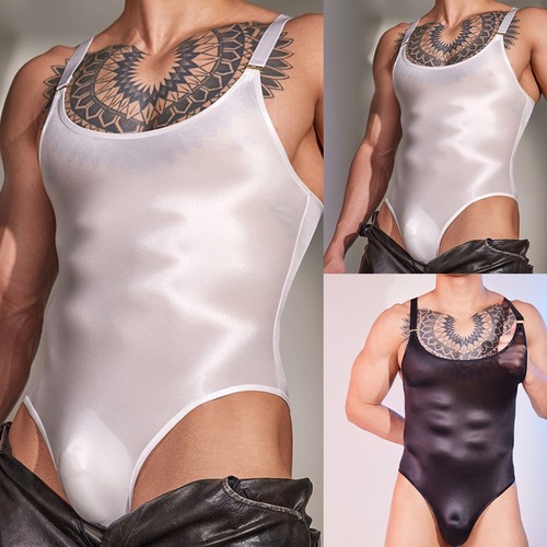 Body homme manches - , brillant